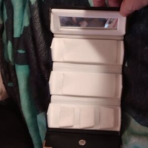 Jewelry travel box with mirror new 41/2 x2